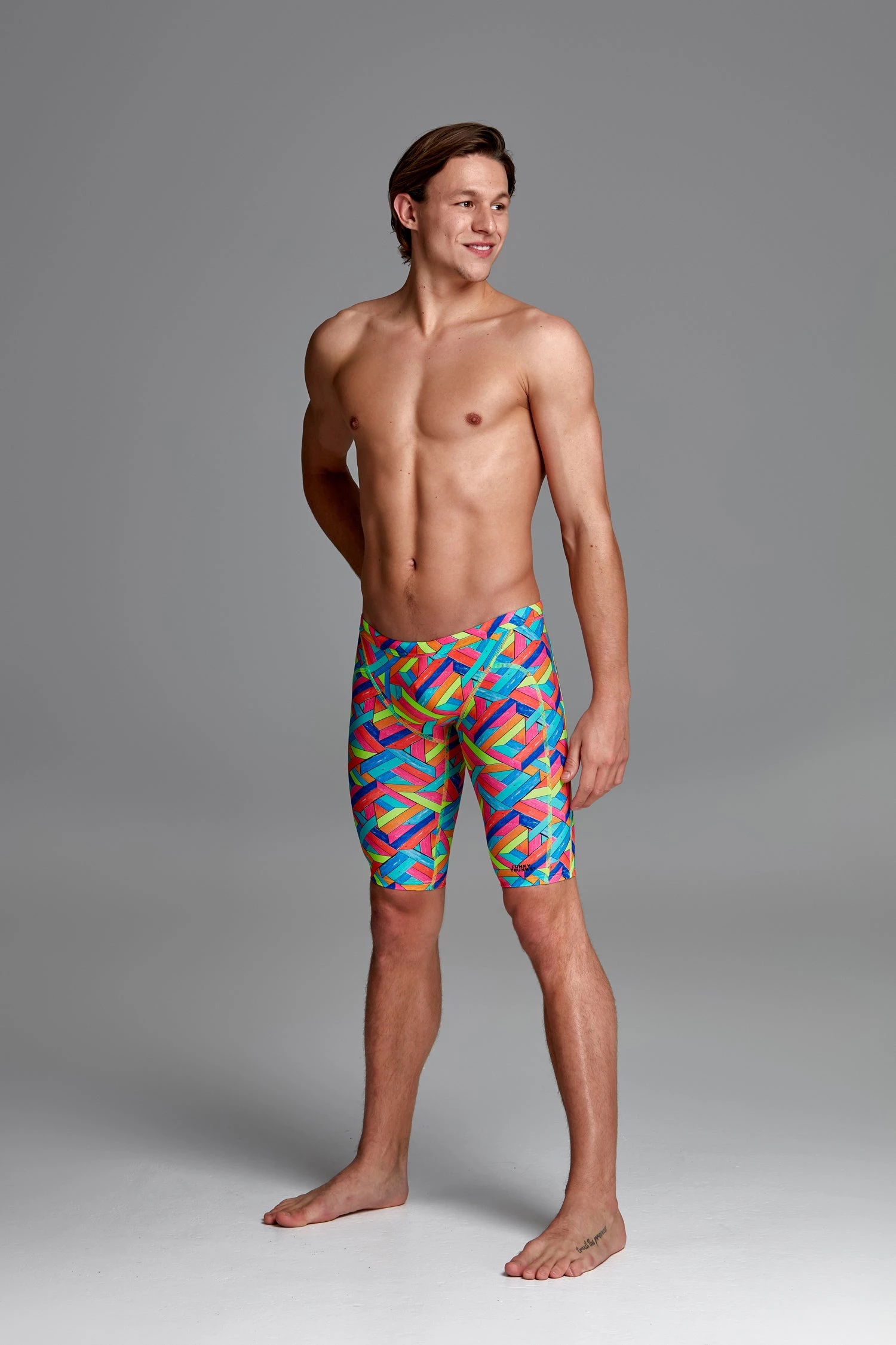 Funky Trunks Men Swimwear PANEL POP | MENS TRAINING JAMMERS