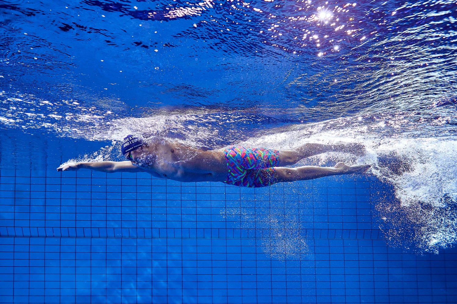 Funky Trunks Men Swimwear PANEL POP | MENS TRAINING JAMMERS