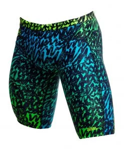 Funky Trunks Spraying Alive | Mens Training Jammers Men Swimwear