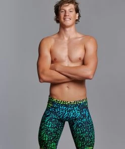 Funky Trunks Spraying Alive | Mens Training Jammers Men Swimwear