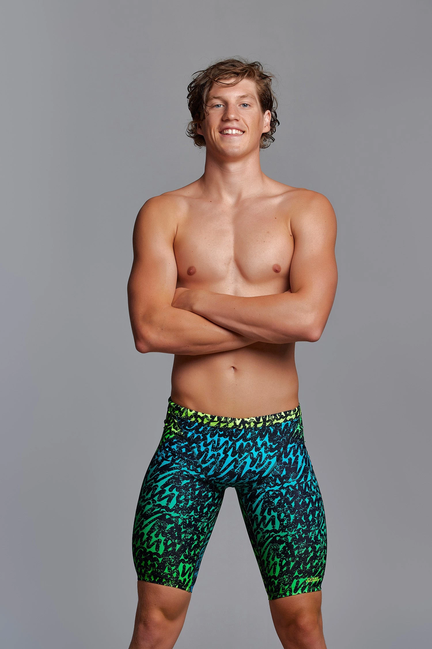 Funky Trunks Spraying Alive | Mens Training Jammers Men Swimwear