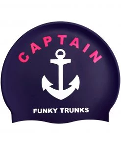 Funky Trunks Swim Caps Captain Funky | Silicone Swimming Caps