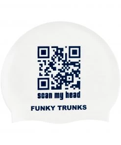 Funky Trunks Swim Caps Scan My Head | Silicone Swimming Caps