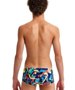 Funky Trunks Blocked Bars | Boys Sidewinder Trunks