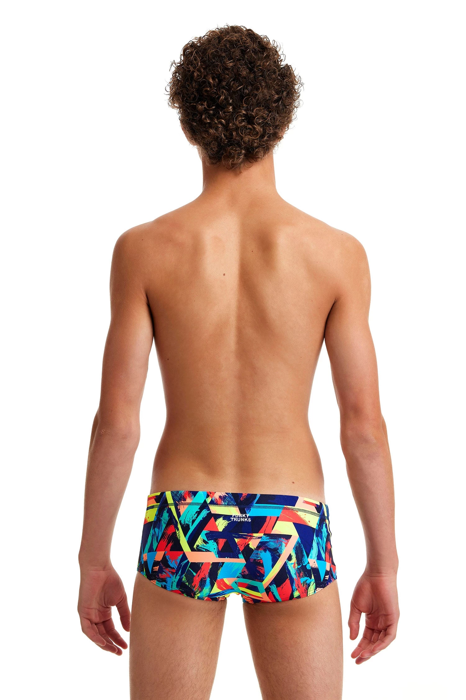 Funky Trunks Blocked Bars | Boys Sidewinder Trunks