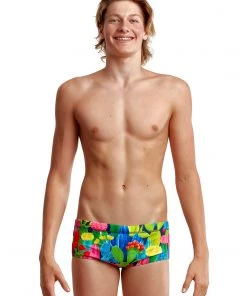 Funky Trunks Boys Swimwear Cacti High | Boys Sidewinder Trunks