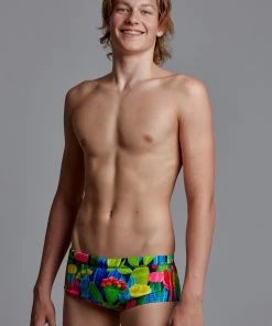 Funky Trunks Boys Swimwear Cacti High | Boys Sidewinder Trunks