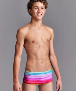 Funky Trunks Ocean Ink | Boys Sidewinder Trunks Boys Swimwear