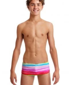 Funky Trunks Ocean Ink | Boys Sidewinder Trunks Boys Swimwear