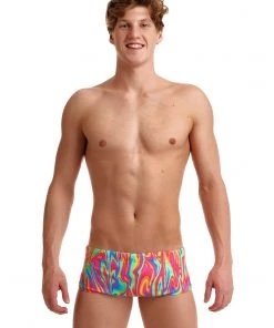 Funky Trunks Moon Shine | Mens Sidewinder Trunks