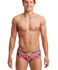 Funky Trunks Pride Power | Mens Sidewinder Trunks Men Swimwear