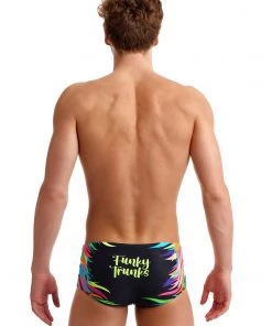 Funky Trunks Pride Power | Mens Sidewinder Trunks Men Swimwear