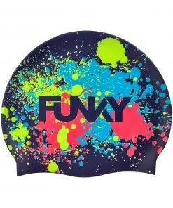 Funky Trunks Swim Caps Hyper Inflation | Silicone Swimming Caps