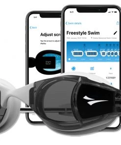 FINIS® Electronics Smart Goggle Start Kit | Smart Goggle With Digital In-Goggle Display And Fitness Tracking