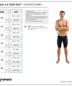 FINIS® Rival 2.0 Jammer | Elite Technical Racing Suit (Black) Swim Fast⚡