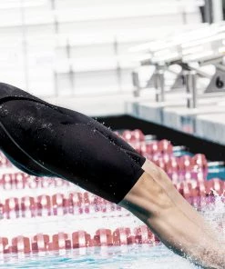 FINIS® Rival 2.0 Open Back Kneeskin | Elite Technical Racing Suit (Black)