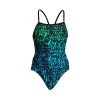 Funkita Women Swimwear Spraying Alive | Ladies Single Strap One Piece