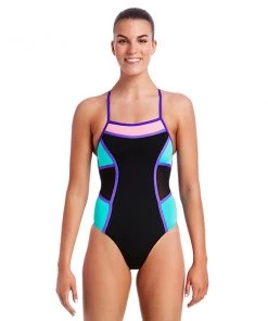 Funkita MINT QUEEN | LADIES COLOUR BLOCK ONE PIECE
