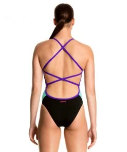 Funkita MINT QUEEN | LADIES COLOUR BLOCK ONE PIECE