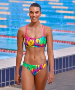 Funkita RUFFLES | LADIES CRISS CROSS TOP Women Swimwear