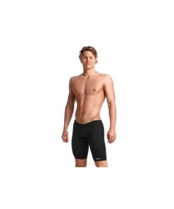 Funky Trunks Still Black | Mens Training Jammers Men Swimwear