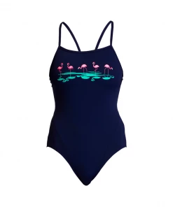 Funkita Flood Plain | Ladies Single Strap One Piece Women Swimwear